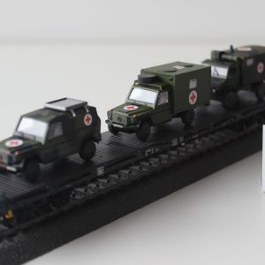 Märklin 4MFOR 47015 Rongenwagen met EHBO voertuigen "DB"