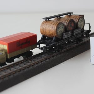 Märklin 48008 Wagon met vrachtwagen DB "Hengstenberg"