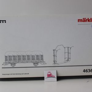 Märklin 46365 Rongenwagen met Strolading en Laadprofiel "DB"